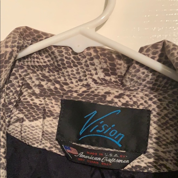 Women’s snakeskin print jacket. Vision brand. - Picture 3 of 3